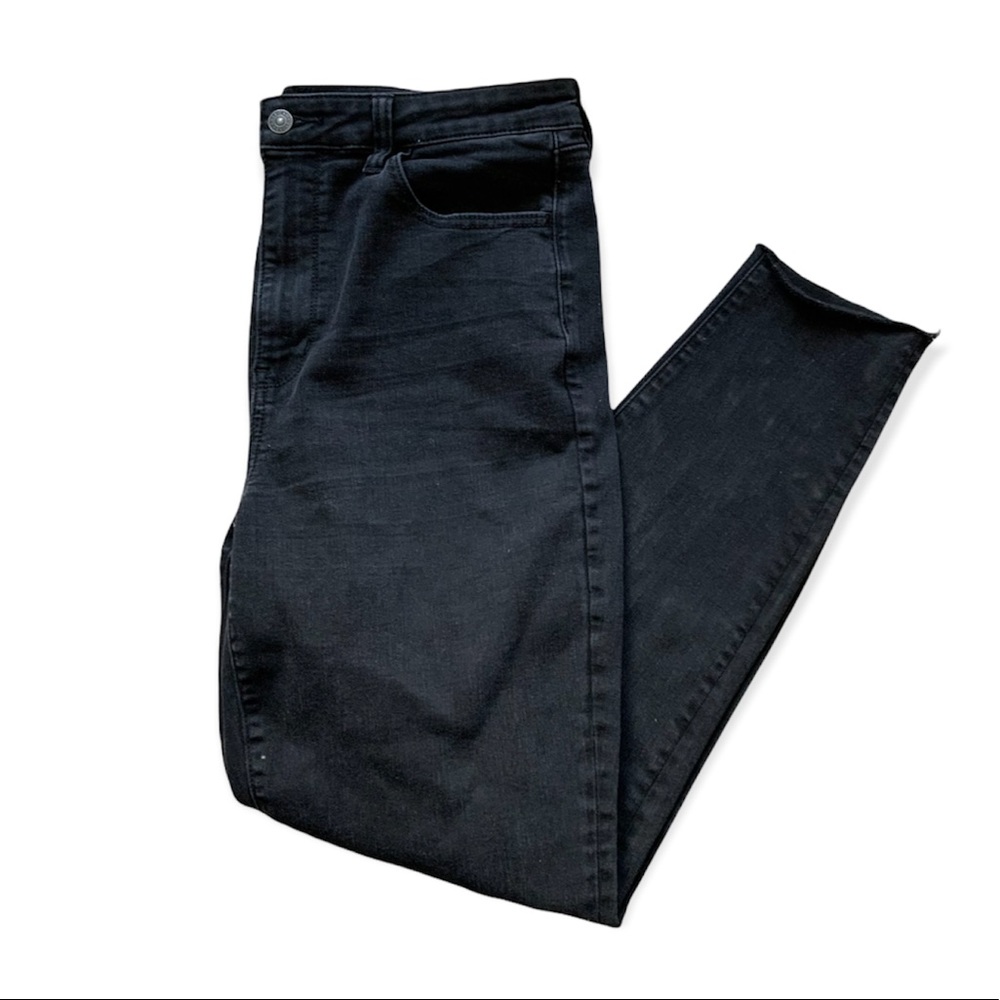 American Eagle Highest Rise Jegging Black 16